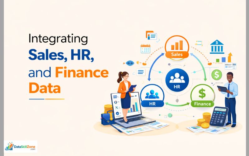 Integrating Sales, HR, and Finance Data