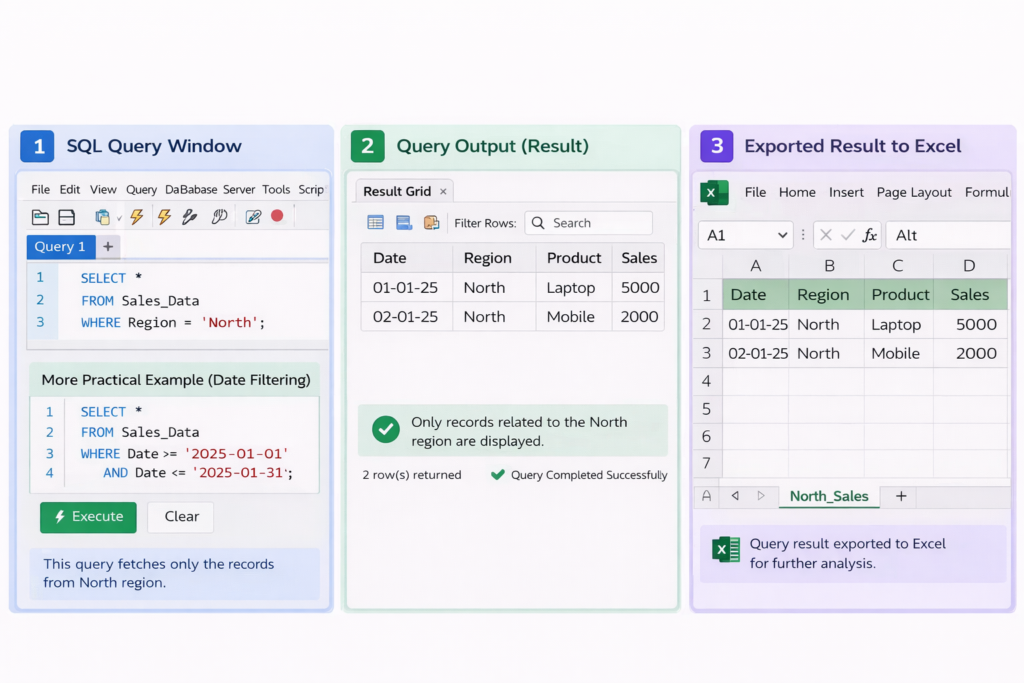 Excel vs SQL vs Power Bi