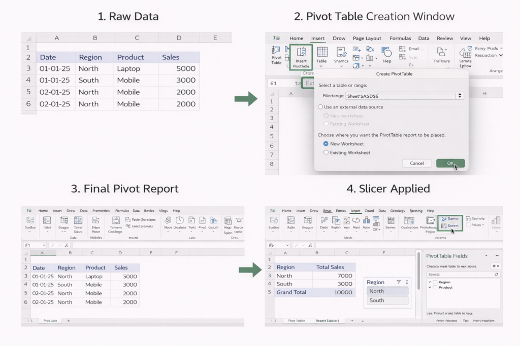 Pivot Table in Excel