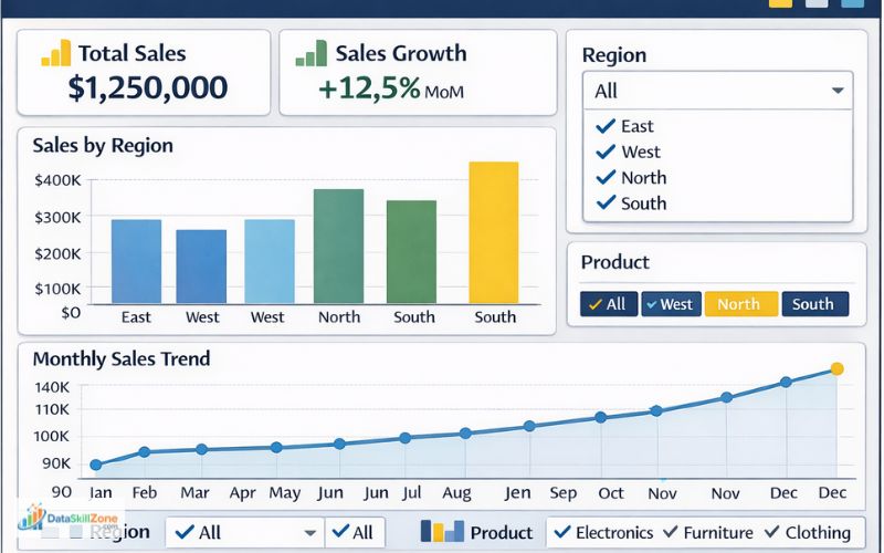 power bi kpi